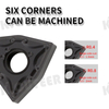 WNMG08 for MWLNR External Turning Tool WNMG Blade for Steel