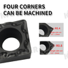 SCMT SCMT09T308-TM YZ6030 SCMT09T304-TM YZ6030 Carbide Insert forExternal Turning Tool