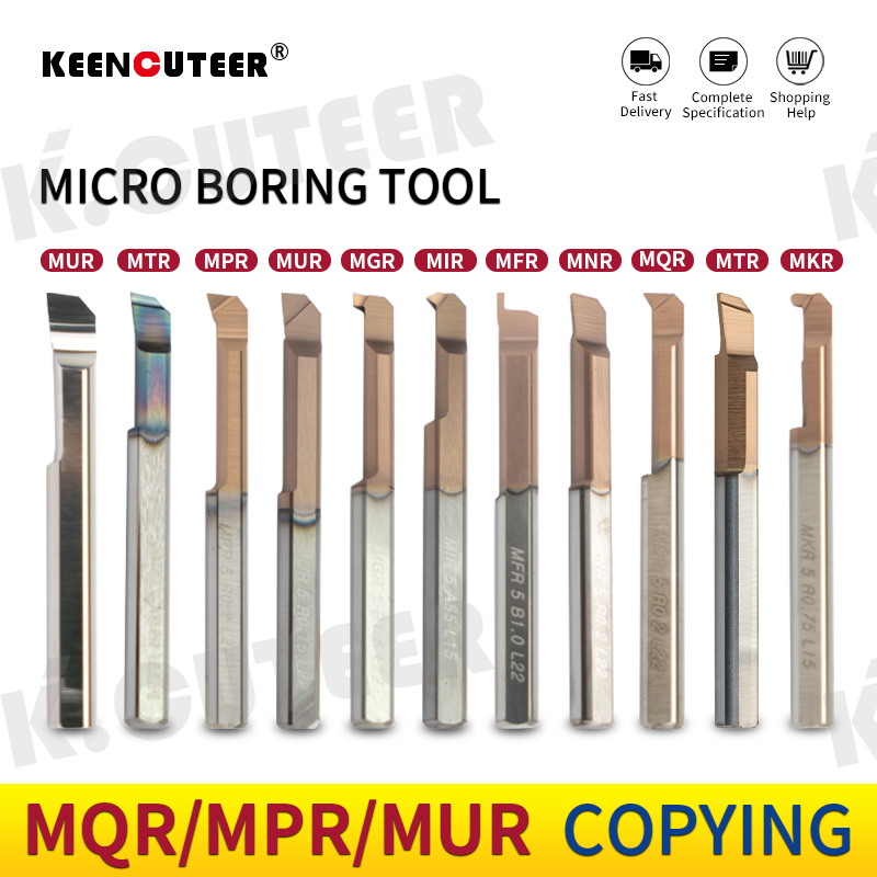  Small hole boring tool MUR/MPR/MQR tungsten steel CNC inner hole boring tool