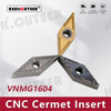 VNMG Carbide Insert for Cermet MVUNRL External Turning Tool