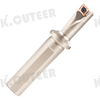 Violent drilling, U drill tool holder, tool holder, deep hole, flat bottom numerical control