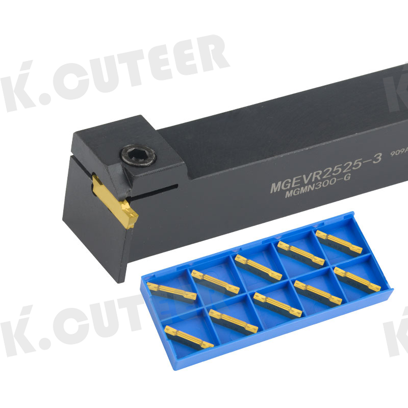 Grooving Tool Holder MGMN Carbide Insert MGEVR/L Straight Shank External Turning Tool