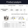  High-precision Anti-vibration Knife Equipped with Blade SOMT140520ER-GM Turning Tool