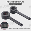  Chuck Wrench Bearing Wrench CNC Lathe Tool Holder GSK/GER Milling Cutter Shank Nut Wrench