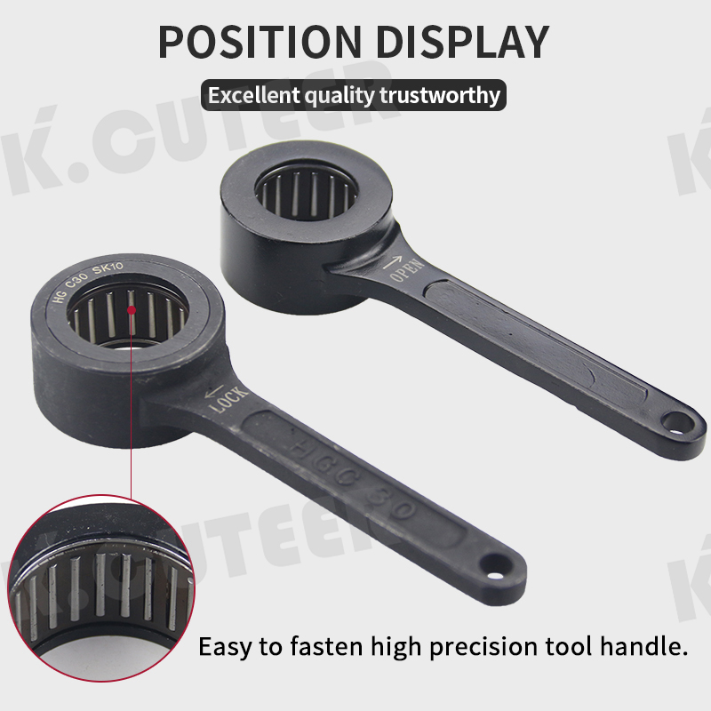  Chuck Wrench Bearing Wrench CNC Lathe Tool Holder GSK/GER Milling Cutter Shank Nut Wrench