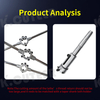 Alloy Steel Right-Hand Metric Die Metric Threading Tool For Machine Hand Tools