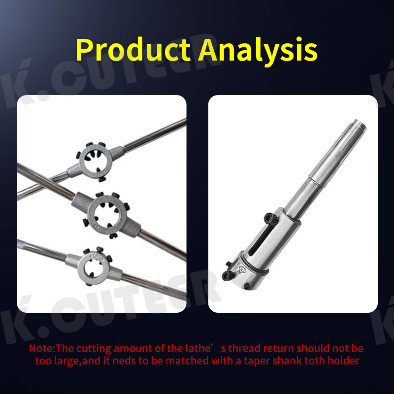 Alloy Steel Right-Hand Metric Die Metric Threading Tool For Machine Hand Tools