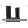 Lathe tool holder for clamping tungsten steel and high-speed steel strip