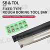 CNC Milling Cutter Bar TDL/SB 120-250L Fixed Rough Boring Turning Tool CCMT06/09 Carbide Inserts