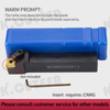 MCGNR/L External Triangul Turning Tool Holder CNMG Carbide Inserts Lathe Cutting Tools 