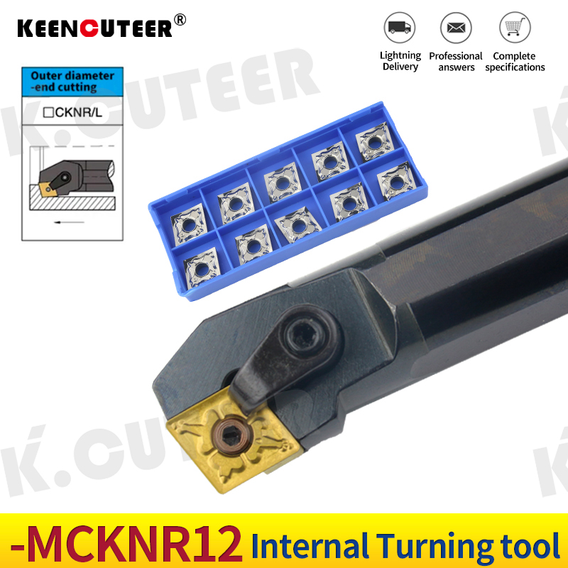 S25S-MCKNR12 S20R-MCKNR12 Internal Turning Tool Holder CNMG12 Carbide Inserts