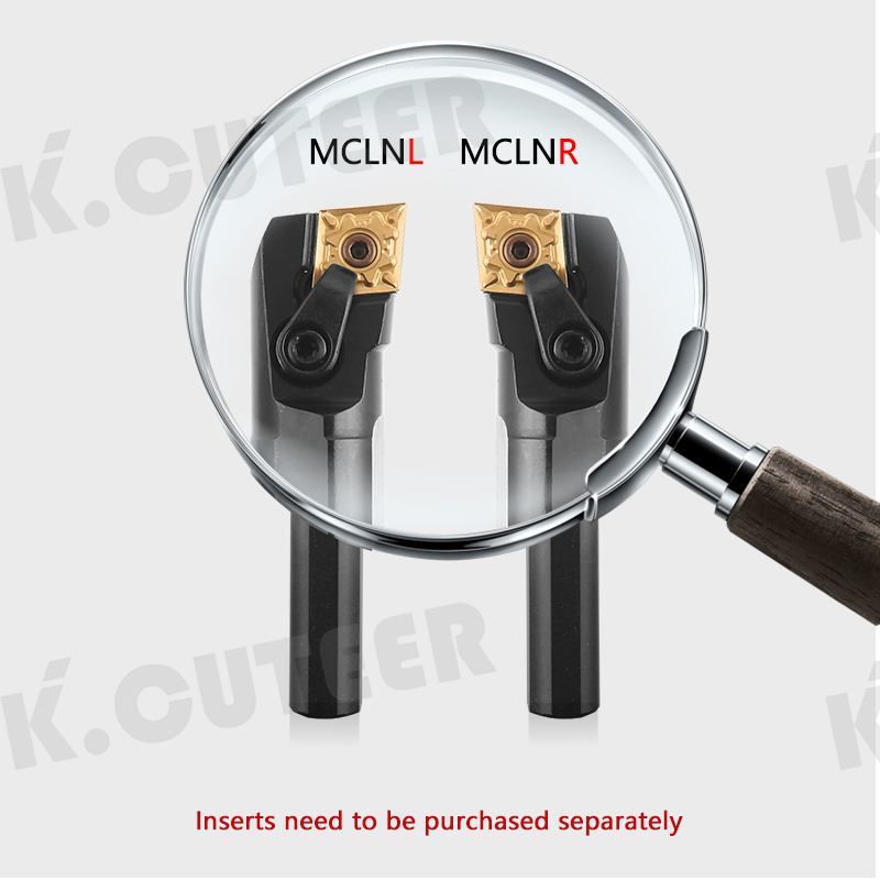 S16Q-MCLNR12 S20R-MCLNR12 S25S-MCLNR12 Internal Turning Tool Holder CNMG12 Carbide Inserts Lathe Bar 
