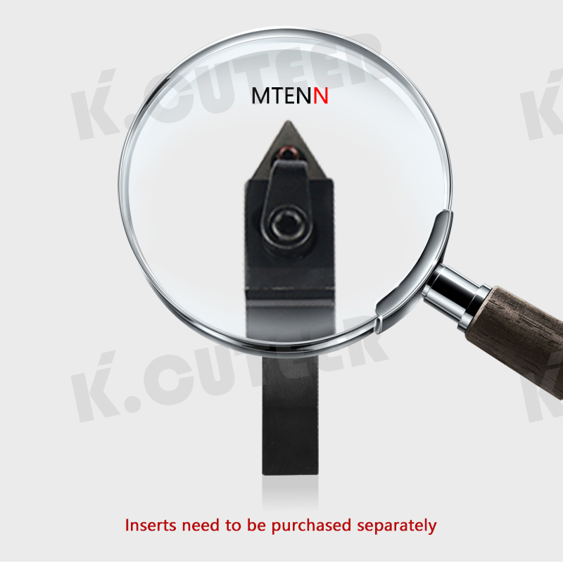 MTENN2020K16 MTENN1616H16 MTENN2525M16 External Turning Tool Holder TNMG16 Carbide Inserts 