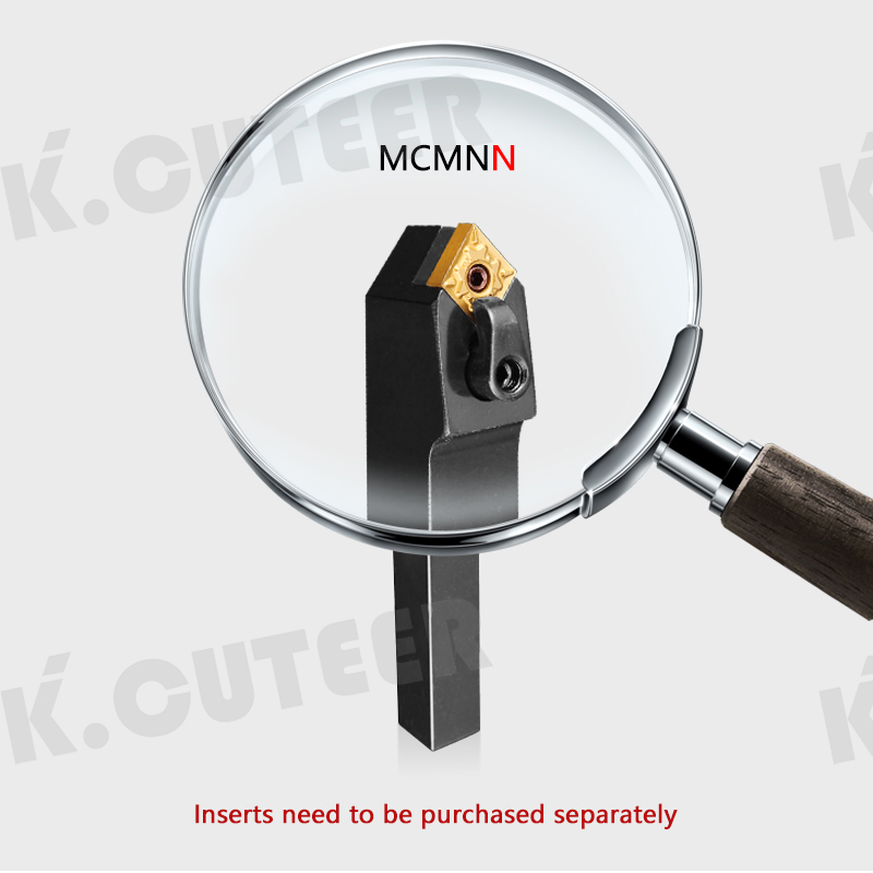 External Turning Tool Holder CNMG12 Carbide Inserts MCMNN Lathe Cutting Machine Tools 