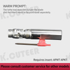 D20-Ap11/D50 Ap16 Corn Milling Cutter Bar 120-175mm 2t/3t Milling Tool Holder