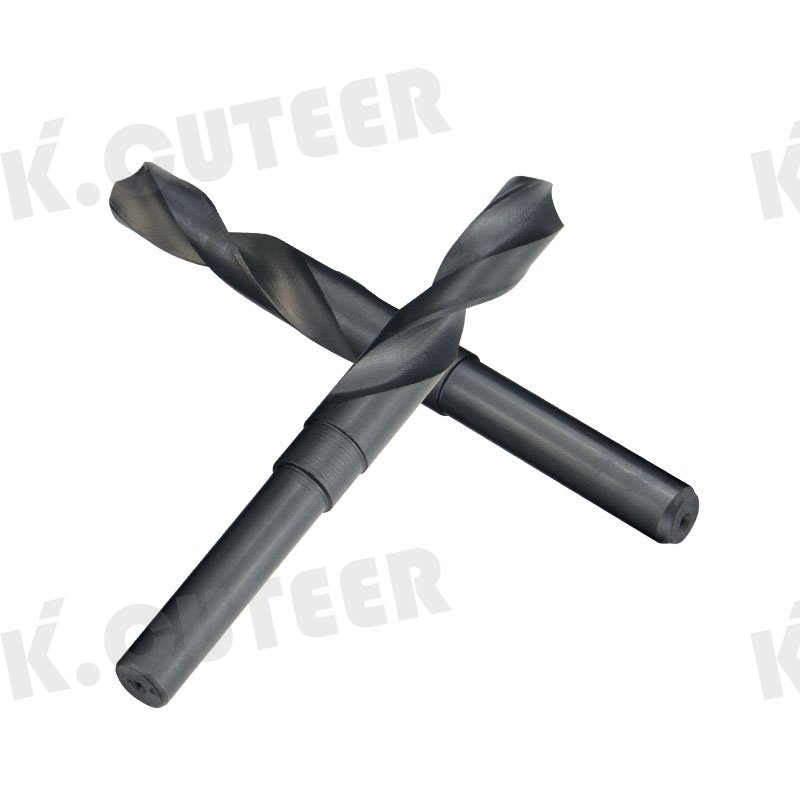 High Speed Steel Big Head And Small Handle Twist Bit Straight Shank Bit Drilling Hole Tool