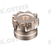 Double-sided high-efficiency open rough square shoulder end mill 4NKT blade milling cutter