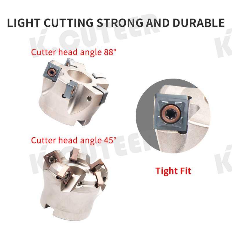  45 Degrees Heavy Cutting Disc Heavy Cutting SNMU Milling Cutter
