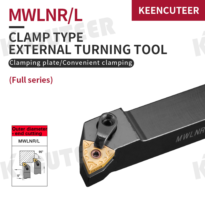 MWLNR2020 MWLNR1616 MWLNR2525 External Turning Tool Holder 