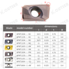 Turning Tool Carbide Insert Apmt1604 Face Mill Lathe Milling CNC Tools Cutter Milling