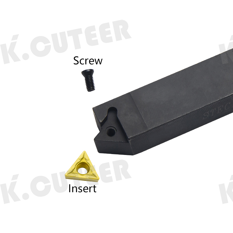 STFCR1010H09 STFCR1616H11 STFCR2020K16 External Turning Tool Holder TCMT Carbide Inserts 