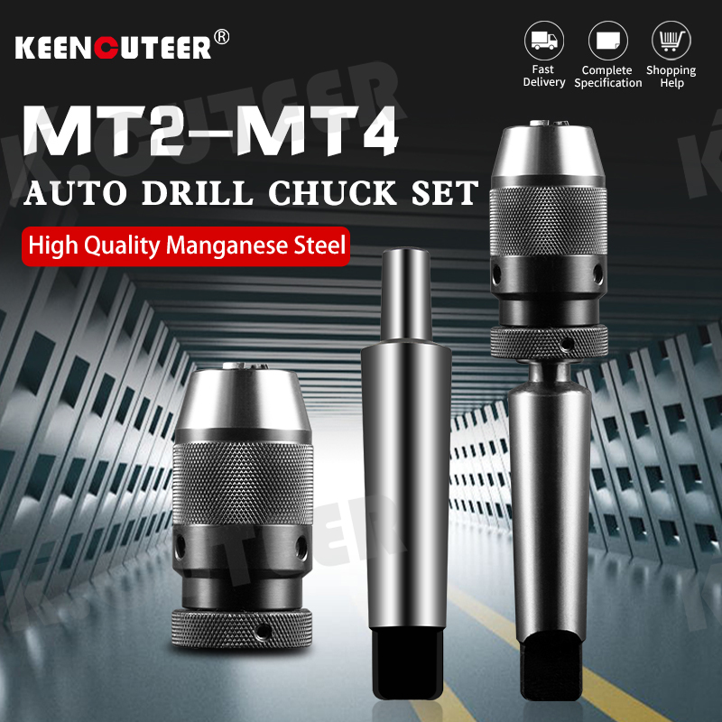 MT2-MT4 High Qaulity Manganese steel Auto Drill Chuck Set