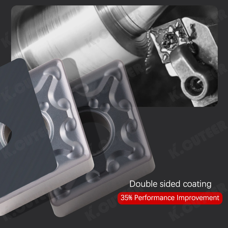 Carbide Insert for Mclnr External Turning Tool Cnmg12 Aluminium Blade Stainless Steel