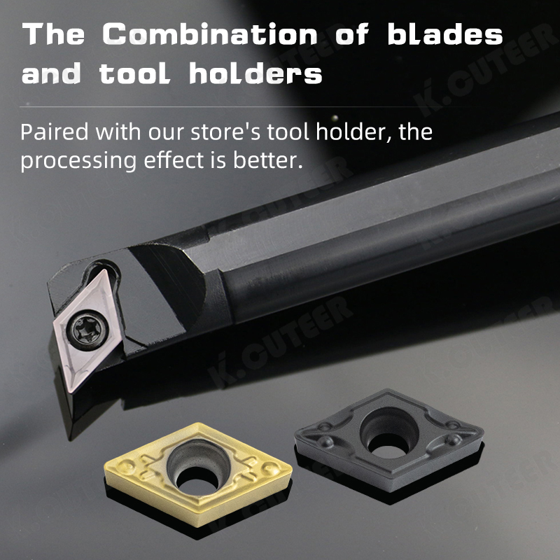 External Turning Tool Diamond Dcmt CNC Insert Cutter Lathe for Sdjcr/L