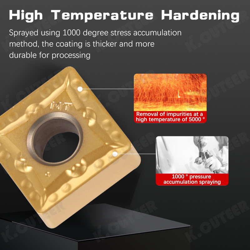 Carbide Insert External Turning Tool Snmg R-S/L-S Insert Stainless Steel Cutter