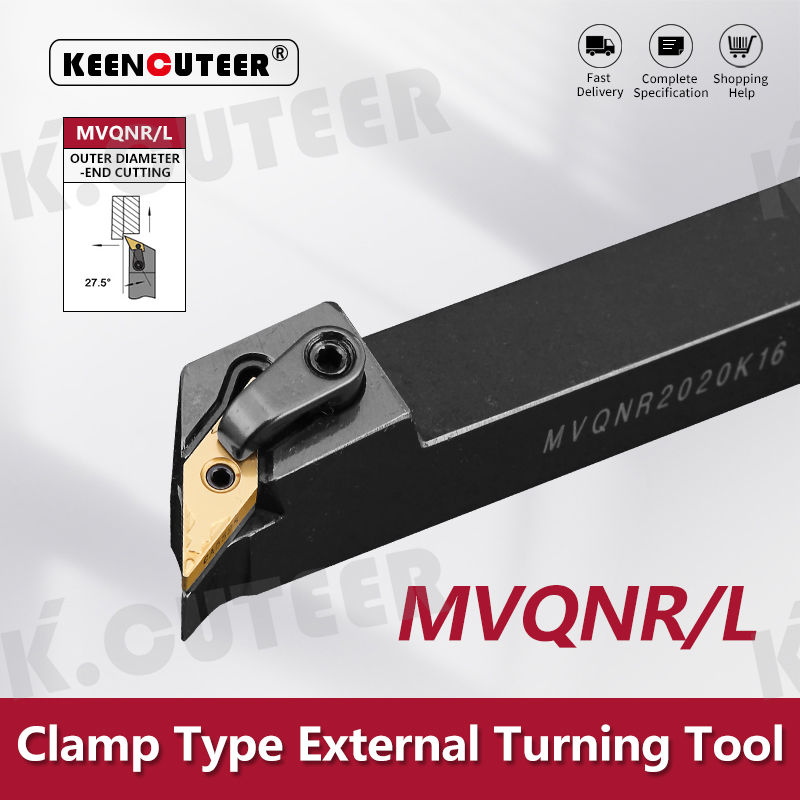 Turning Tool Holder VNMG Carbide Inserts Lathe Bar CNC Cutting Tools 