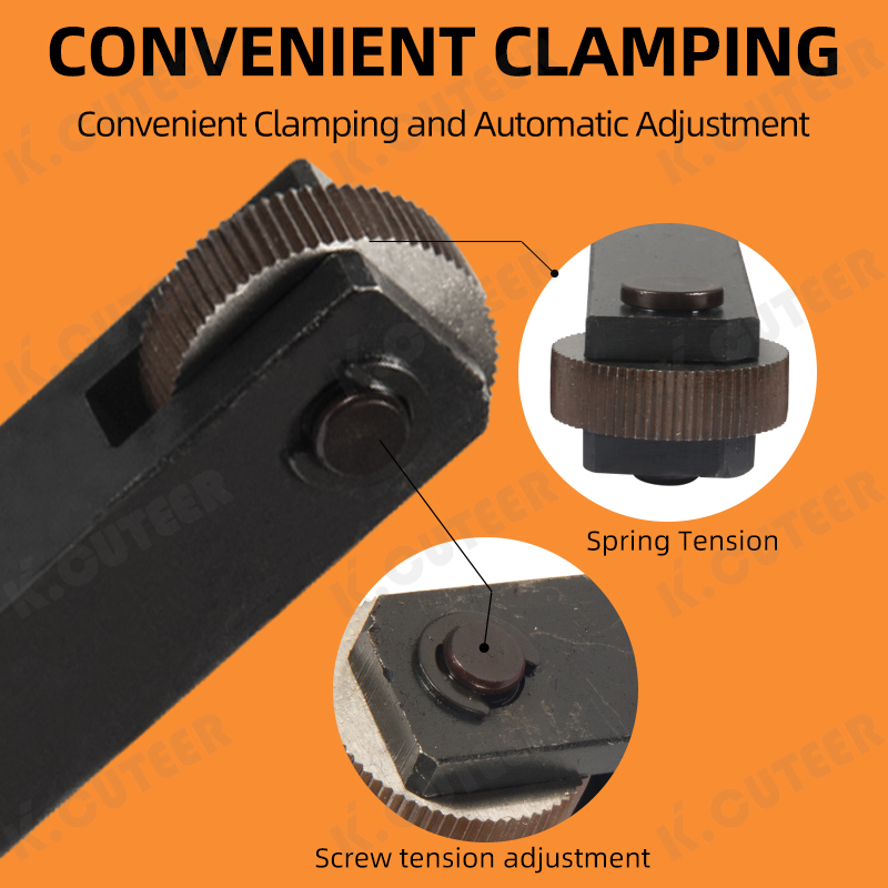 Keencuteer The knurling knife Greatly Improve Machining Efficiency Single Head Straight
