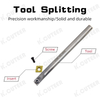 Carbide Blade Lathe Tool Set Tungsten Steel Cutter Bar Internal Hole Turning Tool
