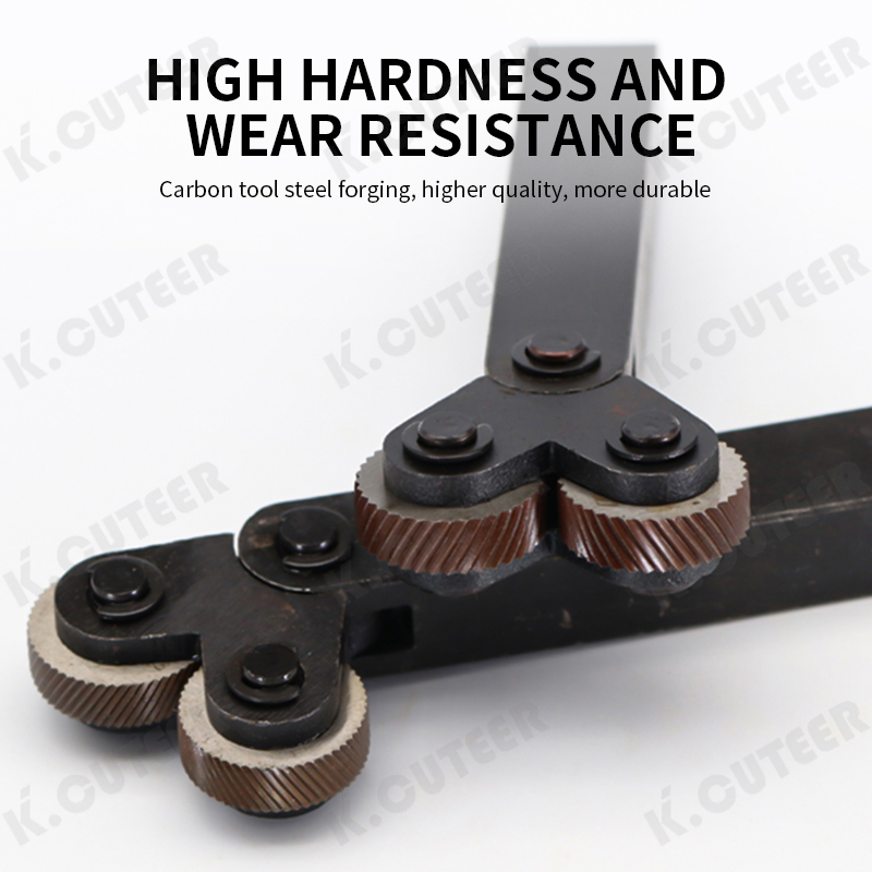 Durable Reticulated Grain Knurling Knife for Metal Lathe Projects