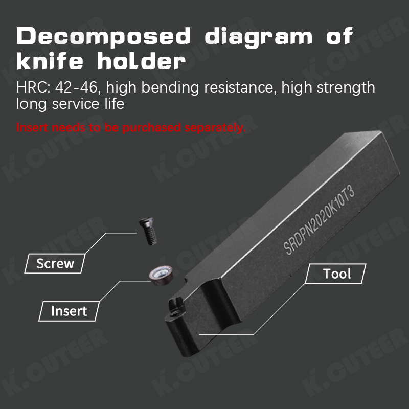Precision CNC Machining Turning Tools with Rpmt Rpgt Carbide
