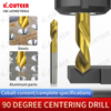 90 Degree Cobalt Coated High-Speed Steel Drill Tool