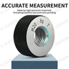 60-Degree Metric Thread Ring Gauge for M2-M20 Taper Gauge Measuring Tool for Precision Engineering