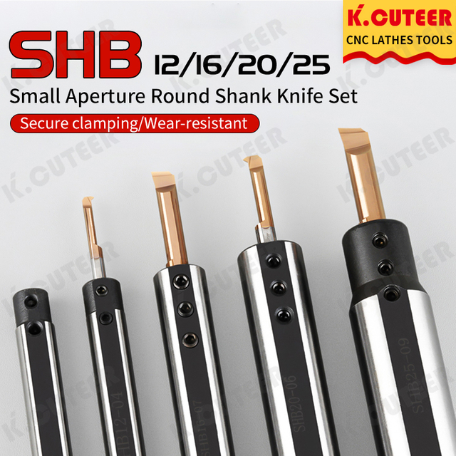 Small Hole Inner Hole Tool Holder Sleeve Round Shank CNC Lathe