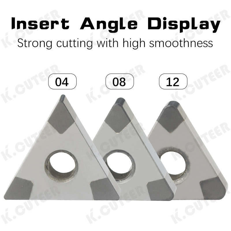 CBN Insert Metal Turning Tools for Processing Hardened Steel Cast Iron