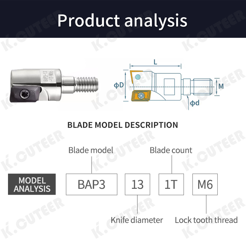 High-Performance Split-Type Milling Cutter Head for Seismic Resistance
