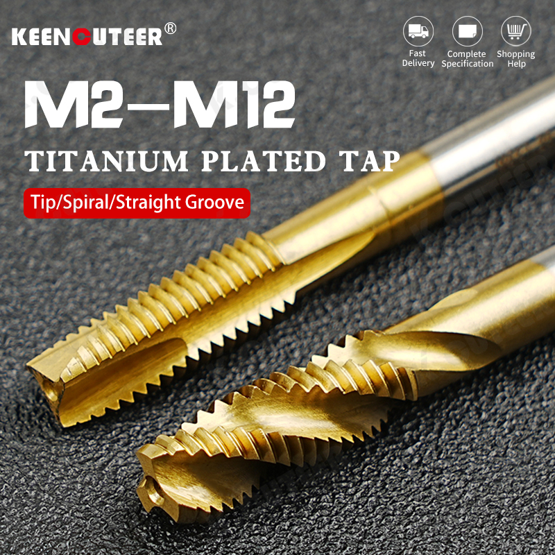 High-Performance HSS Spiral Flute Tap for Precision Threading