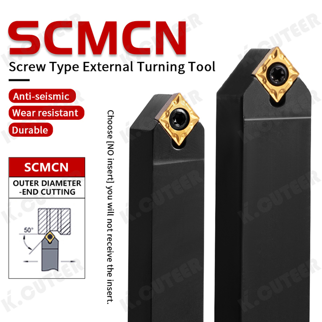 Durable External Turning Tool for CNC Metal Lathe Machines