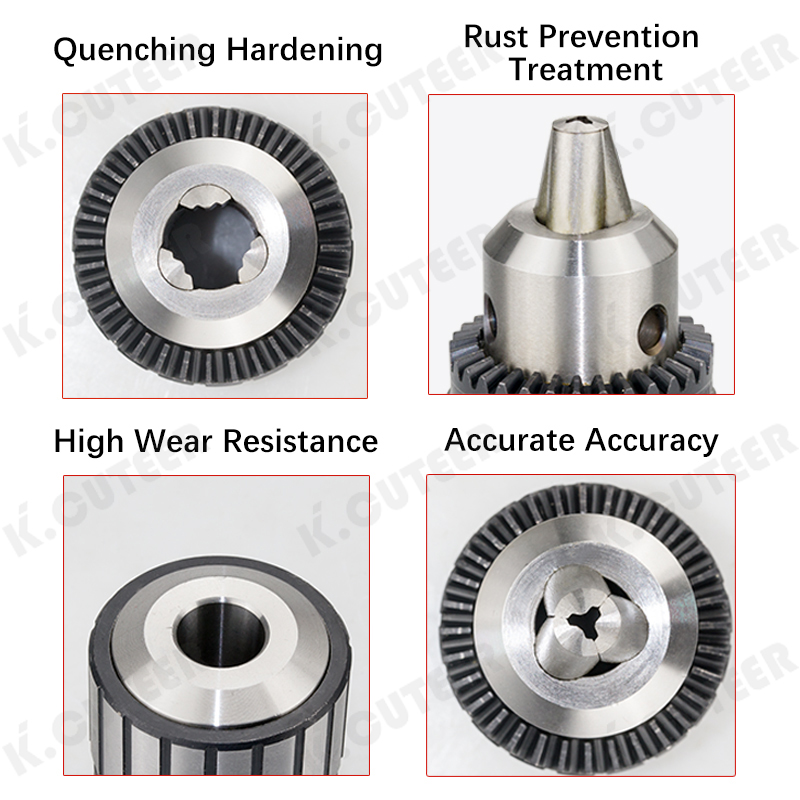 Versatile Electric Drill Chuck for Hand Tools and Wrenches