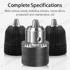 Precision Multifunctional Drill Chuck for Versatile Tool Use