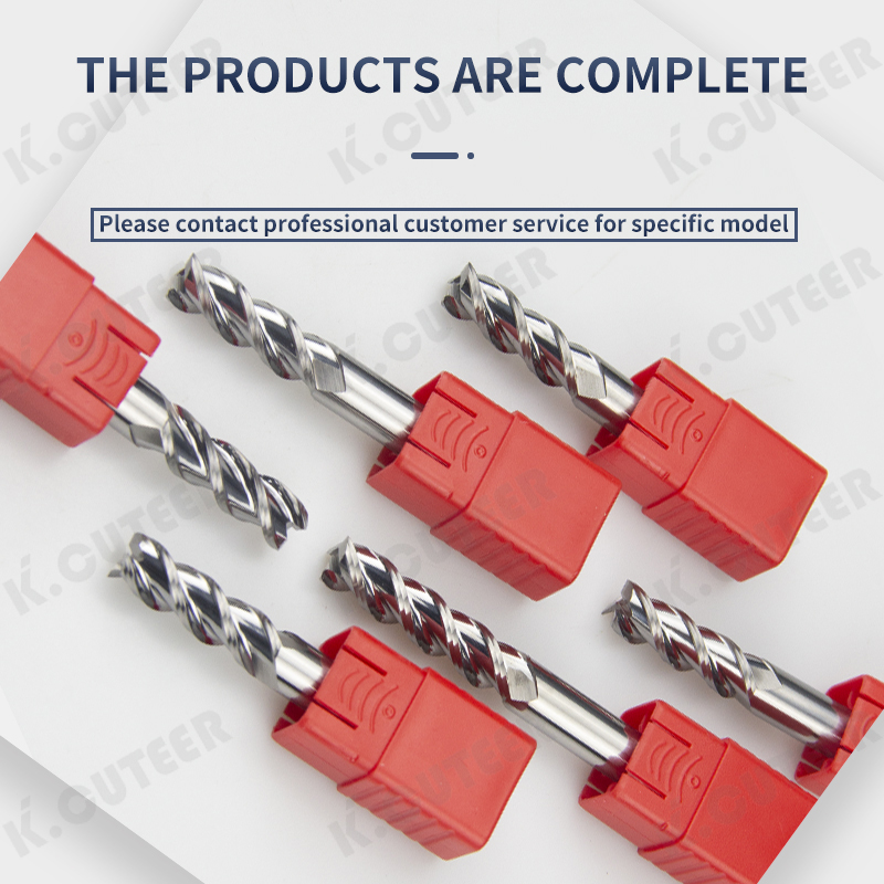 HRC60 3 Flute Alloy Carbide Tungsten Steel Milling Cutter End Mill