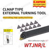 CNC Tool Holder 93-Degree External Turning Tool Triangular Roughing Wtjnr Lathe Tool