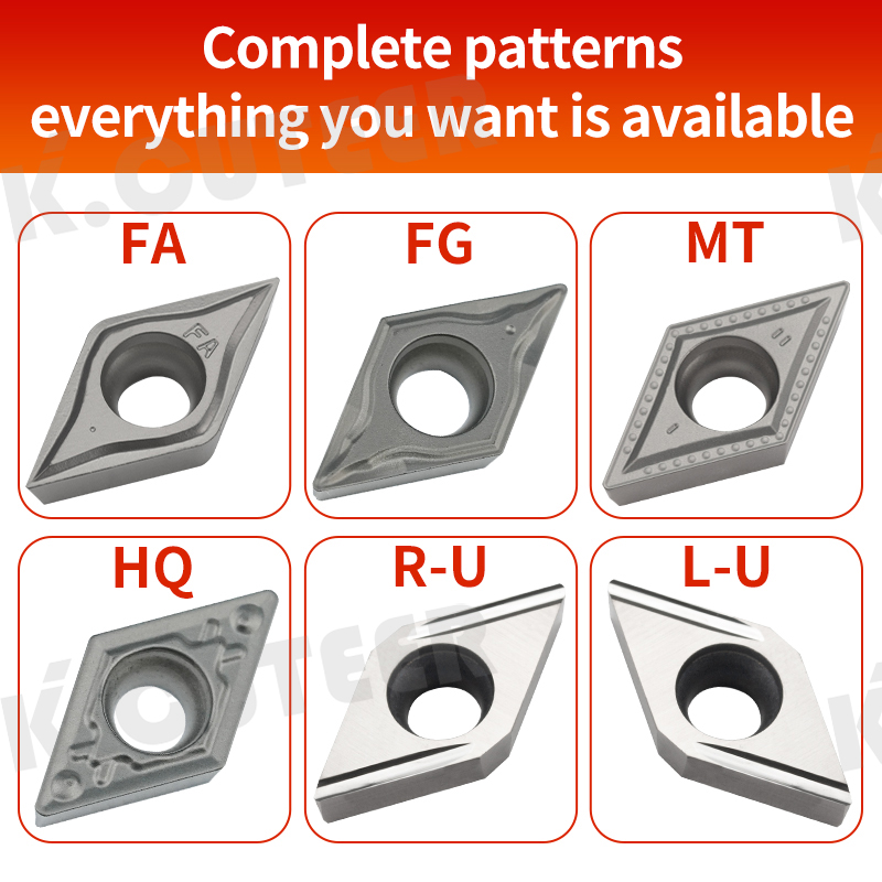 CNC Lathe Tool Dcmt Kt60 Ceramic Insert for Precision Turning Machine
