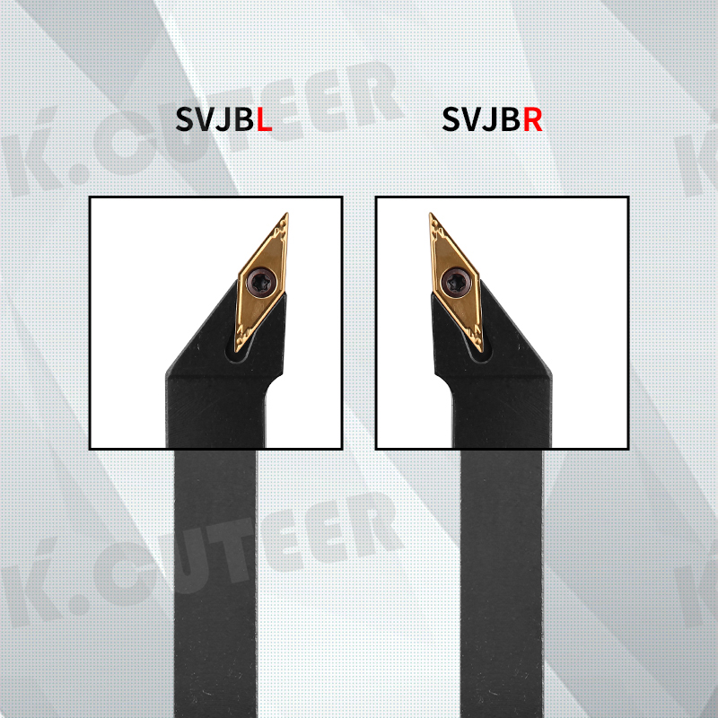 CNC Lathe Tool Holder Svjbr/L Screw Type External Turning Tool 93-Degree