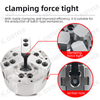 CNC Lathe Three-Jaw Hydraulic Chuck with Oil Pressure Power Clamping