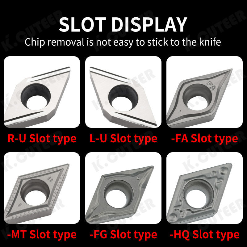 CNC Ceramic Inserts Dcmt Lathe Tool Precision Turning Tool Holder