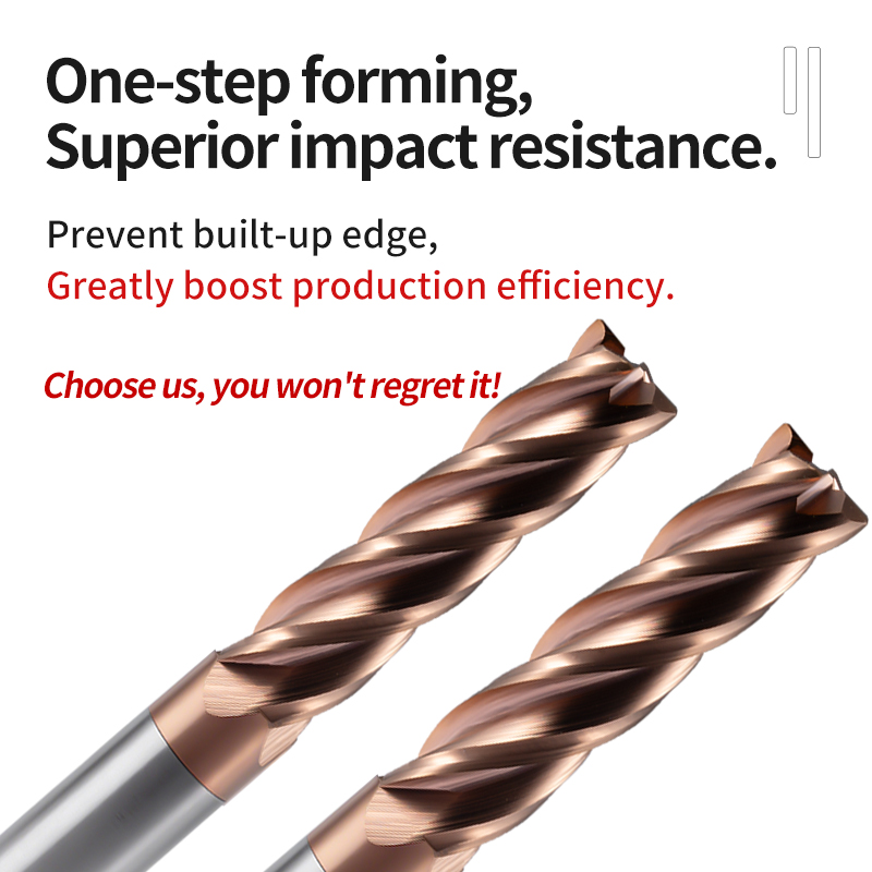 High-Performance HRC55 Carbide Milling Cutter for CNC Applications